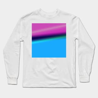 blue green grey texture art Long Sleeve T-Shirt